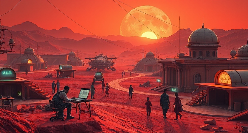 Civilization on Mars